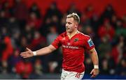 4 November 2023; Rhodri Jones of Dragons during the United Rugby Championship match between Munster and Dragons at Musgrave Park in Cork. Photo by Eóin Noonan/Sportsfile