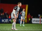 4 November 2023; Ashton Hewitt of Dragons during the United Rugby Championship match between Munster and Dragons at Musgrave Park in Cork. Photo by Eóin Noonan/Sportsfile