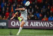 4 November 2023; Rhodri Williams of Dragons during the United Rugby Championship match between Munster and Dragons at Musgrave Park in Cork. Photo by Eóin Noonan/Sportsfile