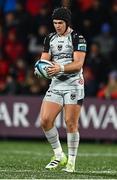 4 November 2023; Rhodri Williams of Dragons during the United Rugby Championship match between Munster and Dragons at Musgrave Park in Cork. Photo by Eóin Noonan/Sportsfile