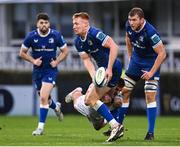 4 November 2023; Ciarán Frawley of Leinster during the United Rugby Championship match between Leinster and Edinburgh at the RDS Arena in Dublin. Photo by Harry Murphy/Sportsfile