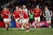 4 November 2023; Seán O'Brien of Munster during the United Rugby Championship match between Munster and Dragons at Musgrave Park in Cork. Photo by Piaras Ó Mídheach/Sportsfile