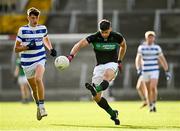 29 October 2023; Barry O'Driscoll of Nemo Rangers in action against Sean Browne of Castlehaven during the Cork County Premier Senior Club Football Championship final match between Castlehaven and Nemo Rangers at Páirc Uí Chaoimh in Cork. Photo by Brendan Moran/Sportsfile