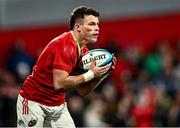 4 November 2023; Calvin Nash of Munster during the United Rugby Championship match between Munster and Dragons at Musgrave Park in Cork. Photo by Piaras Ó Mídheach/Sportsfile