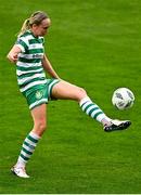 7 October 2023; Stephanie Zambra of Shamrock Rovers during the SSE Airtricity Women's Premier Division match between Shamrock Rovers and Shelbourne at Tallaght Stadium in Dublin. Photo by Eóin Noonan/Sportsfile