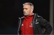 10 November 2023; Cork City manager Richie Holland before the SSE Airtricity Men's Promotion / Relegation play-off match between Waterford and Cork City at Tallaght Stadium in Dublin. Photo by Tyler Miller/Sportsfile