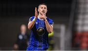 10 November 2023; Ronan Coughlan of Waterford celebrates after scoring his side's second goal during the SSE Airtricity Men's Premier Division Promotion / Relegation play-off match between Waterford and Cork City at Tallaght Stadium in Dublin. Photo by Stephen McCarthy/Sportsfile