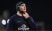 10 November 2023; Marcus Rea of Ulster before the United Rugby Championship match between Ulster and Munster at Kingspan Stadium in Belfast. Photo by Ramsey Cardy/Sportsfile