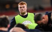 10 November 2023; Cameron Doak of Ulster before the United Rugby Championship match between Ulster and Munster at Kingspan Stadium in Belfast. Photo by Ramsey Cardy/Sportsfile