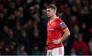 10 November 2023; Jack Crowley of Munster during the United Rugby Championship match between Ulster and Munster at Kingspan Stadium in Belfast. Photo by Ramsey Cardy/Sportsfile