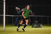 11 November 2023; Ellen Dolan of Peamount United celebrates after scoring her side's second goal during the SSE Airtricity Women's Premier Division match between Peamount United and Sligo Rovers at PRL Park in Greenogue, Dublin. Photo by Stephen McCarthy/Sportsfile