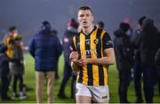 11 November 2023; Rian O'Neill of Crossmaglen Rangers after his side's defeat in the AIB Ulster GAA Football Senior Club Championship quarter-final match between Trillick of Tyrone and Crossmaglen Rangers of Armagh at O'Neills Healy Park in Omagh, Tyrone. Photo by Ramsey Cardy/Sportsfile