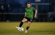 11 November 2023; Freya Healy of Peamount United during the SSE Airtricity Women's Premier Division match between Peamount United and Sligo Rovers at PRL Park in Greenogue, Dublin. Photo by Stephen McCarthy/Sportsfile