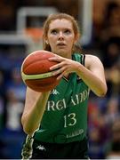 12 November 2023; Claire Melia of Ireland during the FIBA Women's EuroBasket Championship qualifier match between Ireland and France at the National Basketball Arena in Tallaght, Dublin. Photo by Brendan Moran/Sportsfile