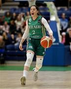 12 November 2023; Jessica Scannell of Ireland during the FIBA Women's EuroBasket Championship qualifier match between Ireland and France at the National Basketball Arena in Tallaght, Dublin. Photo by Brendan Moran/Sportsfile