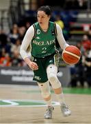 12 November 2023; Jessica Scannell of Ireland during the FIBA Women's EuroBasket Championship qualifier match between Ireland and France at the National Basketball Arena in Tallaght, Dublin. Photo by Brendan Moran/Sportsfile