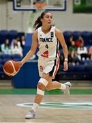 12 November 2023; Marine Fauthoux of France during the FIBA Women's EuroBasket Championship qualifier match between Ireland and France at the National Basketball Arena in Tallaght, Dublin. Photo by Brendan Moran/Sportsfile