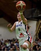 12 November 2023; Marine Fauthoux of France during the FIBA Women's EuroBasket Championship qualifier match between Ireland and France at the National Basketball Arena in Tallaght, Dublin. Photo by Brendan Moran/Sportsfile