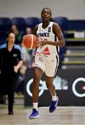 12 November 2023; Mamignan Toure of France during the FIBA Women's EuroBasket Championship qualifier match between Ireland and France at the National Basketball Arena in Tallaght, Dublin. Photo by Brendan Moran/Sportsfile