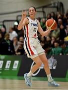 12 November 2023; Sarah Michel Boury of France during the FIBA Women's EuroBasket Championship qualifier match between Ireland and France at the National Basketball Arena in Tallaght, Dublin. Photo by Brendan Moran/Sportsfile