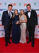 11 November 2023; Attendees, from left, Chef de Mission, Gavin Noble, Siobhan Noble, Caroline Sherrard and Olympic Federation of Ireland chief executive, Peter Sherrard in attendance at the Team Ireland Olympic Ball at the Mansion House in Dublin. The event was a joint celebration of the brilliant performances of Team Ireland athletes at the European Games this summer, as well as the announcement of the winners of the Olympic Federation of Ireland Annual Awards. The event was attended by the Minister for Tourism, Culture, Arts, Gaeltacht, Sport and Media, Catherine Martin TD, Minister of State for Sport and Physical Education, Thomas Byrne TD, Olympic medallists, European Games athletes, Team Ireland Sponsors and Partners, Sport Ireland and the wider Olympic family. Photo by Brendan Moran/Sportsfile