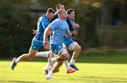 14 November 2023; Scott Penny during Leinster rugby squad training at UCD in Dublin. Photo by Brendan Moran/Sportsfile