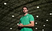 17 November 2023; Jack Kelly poses for a portrait during the Ireland media day ahead of the HSBC SVNS Season at the IRFU High Performance Centre in Dublin. Photo by Ben McShane/Sportsfile