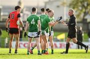 19 November 2023; David Roche of Milltown/Castlemaine applauds as the umpires overturn a penalty decision during the Kerry County Intermediate Football Championship Final match between Fossa and Milltown/Castlemaine at Austin Stack Park in Tralee, Kerry. Photo by David Fitzgerald/Sportsfile