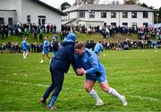 20 November 2023; Tadhg Furlong during a squad training session on the Leinster Rugby 12 Counties Tour at Kilkenny College in Kilkenny. Photo by Harry Murphy/Sportsfile