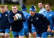 20 November 2023; Jack Boyle during a squad training session on the Leinster Rugby 12 Counties Tour at Kilkenny College in Kilkenny. Photo by Harry Murphy/Sportsfile