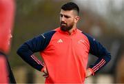 21 November 2023; Jean Kleyn during a Munster rugby squad training session at University of Limerick in Limerick. Photo by Brendan Moran/Sportsfile