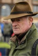 25 November 2023; Trainer Willie Mullins after winning the Conway Piling Beginners Steeplechase with Gaelic Warrior on day one of the Punchestown Winter Festival at Punchestown Racecourse in Kildare. Photo by Matt Browne/Sportsfile