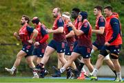 28 November 2023; Munster players including Oli Jager, third from left, during Munster rugby squad training at University of Limerick in Limerick. Photo by Sam Barnes/Sportsfile