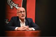 1 December 2023; Dundalk chief operating officer Martin Connolly during Dundalk FC press conference at Youth Development Centre in Oriel Park, Dundalk. Photo by Ben McShane/Sportsfile