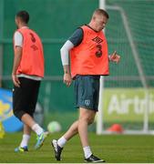 8 September 2013; Republic of Ireland's James McClean during squad training ahead of their 2014 FIFA World Cup Qualifier Group C game against Austria on Tuesday. Republic of Ireland Squad Training, Gannon Park, Malahide, Co. Dublin. Picture credit: David Maher / SPORTSFILE