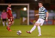 7 September 2013; Ronan Finn, Shamrock Rovers. Airtricity League Premier Division, Shamrock Rovers v Cork City, Tallaght Stadium, Tallaght, Co. Dublin. Picture credit: Stephen McCarthy / SPORTSFILE