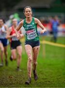 10 December 2023; Eilish Flanagan of Ireland competes in the senior women's 9000m during the SPAR European Cross Country Championships at Laeken Park in Brussels, Belgium. Photo by Sam Barnes/Sportsfile