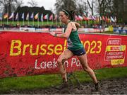 10 December 2023; Fionnuala Ross of Ireland competes in the senior women's 9000m during the SPAR European Cross Country Championships at Laeken Park in Brussels, Belgium. Photo by Sam Barnes/Sportsfile