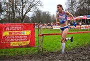 10 December 2023; Jessica Warner-Judd of Great Britain competes in the senior women's 9000m during the SPAR European Cross Country Championships at Laeken Park in Brussels, Belgium. Photo by Sam Barnes/Sportsfile