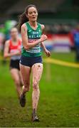 10 December 2023; Eilish Flanagan of Ireland competes in the senior women's 9000m during the SPAR European Cross Country Championships at Laeken Park in Brussels, Belgium. Photo by Sam Barnes/Sportsfile