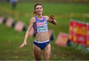 10 December 2023; Abbie Donnelly of Great Britain on her way to finishing third in the senior women's 9000m during the SPAR European Cross Country Championships at Laeken Park in Brussels, Belgium. Photo by Sam Barnes/Sportsfile