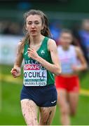 10 December 2023; Aoife O'Cuill of Ireland competes in the U23 women's 7000m during the SPAR European Cross Country Championships at Laeken Park in Brussels, Belgium. Photo by Sam Barnes/Sportsfile