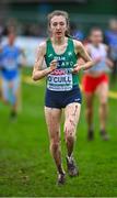 10 December 2023; Aoife O'Cuill of Ireland competes in the U23 women's 7000m during the SPAR European Cross Country Championships at Laeken Park in Brussels, Belgium. Photo by Sam Barnes/Sportsfile