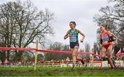 10 December 2023; Danielle Donegan of Ireland competes in the U23 women's 7000m during the SPAR European Cross Country Championships at Laeken Park in Brussels, Belgium. Photo by Sam Barnes/Sportsfile