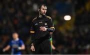 10 December 2023; Referee Paul Faloon during the AIB Ulster GAA Football Senior Club Championship Final match between Glen of Derry, and Scotstown of Monaghan, at BOX-IT Athletic Grounds in Armagh. Photo by Ramsey Cardy/Sportsfile