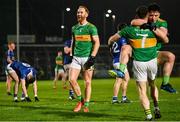 10 December 2023; Conor Glass of Glen celebrates after the AIB Ulster GAA Football Senior Club Championship Final match between Glen of Derry, and Scotstown of Monaghan, at BOX-IT Athletic Grounds in Armagh. Photo by Ramsey Cardy/Sportsfile