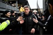 10 December 2023; La Rochelle head coach Ronan O'Gara arrives before the Investec Champions Cup match between La Rochelle and Leinster at Stade Marcel Deflandre in La Rochelle, France. Photo by Harry Murphy/Sportsfile