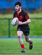 14 December 2023; Tadghd Donlon of Kildare Town CS during the Division 3A SCT Development Shield final match between Patricians Secondary School, Newbridge and Kildare Town CS at Energia Park in Dublin. Photo by Stephen Marken/Sportsfile