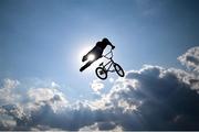 19 June 2023; Anthony Jeanjean of France during a practice session at Krzeszowice BMX Park ahead of the European Games 2023 in Krakow, Poland. Photo by David Fitzgerald/Sportsfile