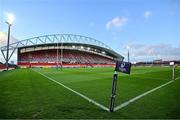 9 December 2023; A general view of Thomond Park before the Investec Champions Cup Pool 3 Round 1 match between Munster and Aviron Bayonnais in Limerick. Photo by Brendan Moran/Sportsfile